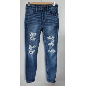 American Eagle Distressed Hi-Rise Jeggings